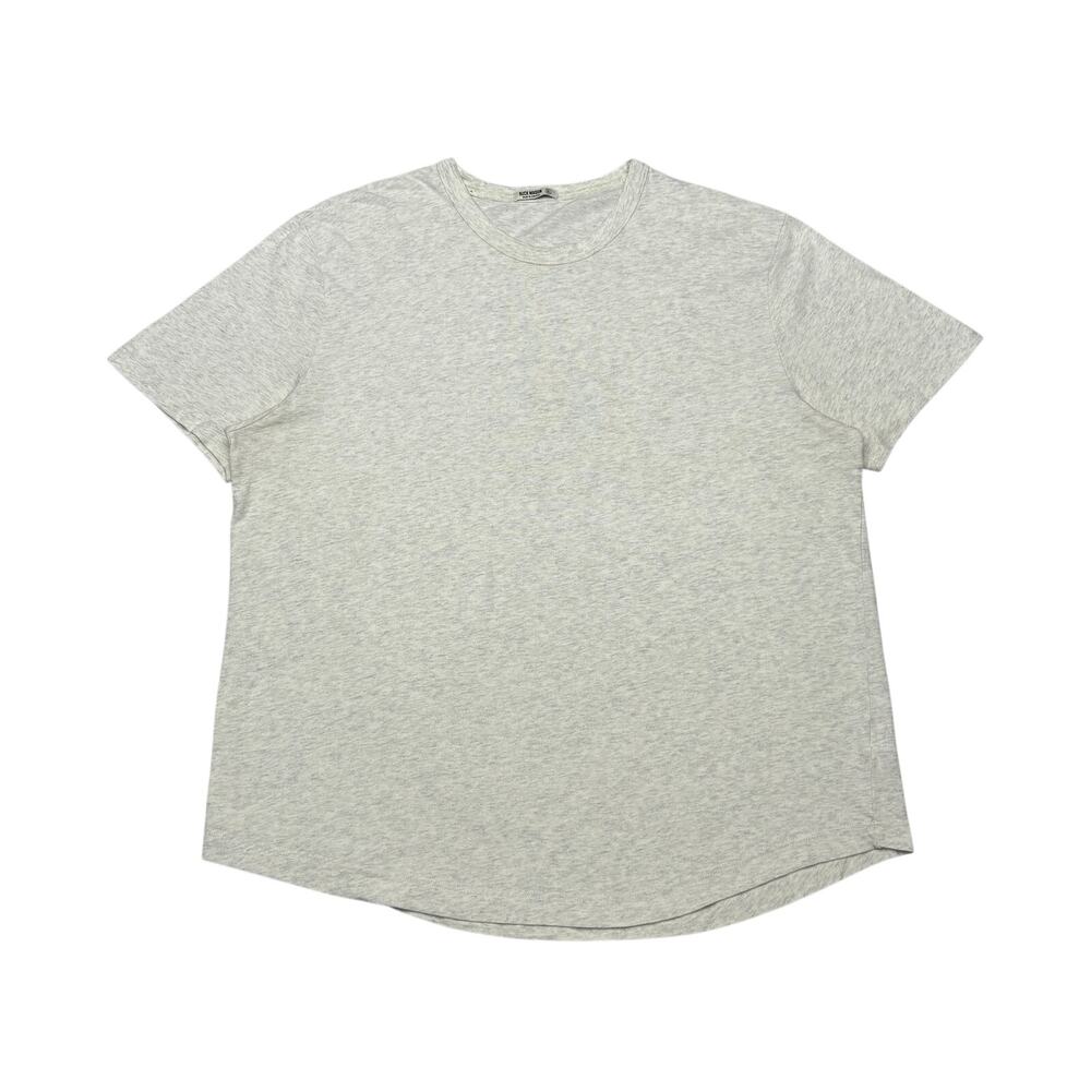 Buck Mason Slub Curved Hem Tee Shirt Men's XL Quiet Luxury Americana